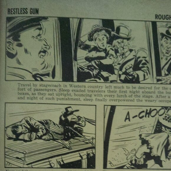 Rare Vintage "Restless Gun" Comic Book Published in 1961 - Picture 5 of 6
